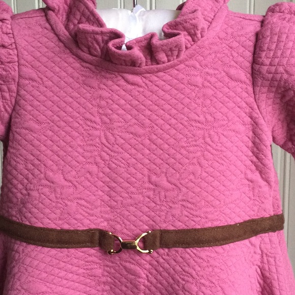 NWT Janie and Jack 6-12 dress with bloomer. Equestrian, riding horse style. - Picture 3 of 7